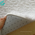 custom shape white runners shaggy fur rugs carpets